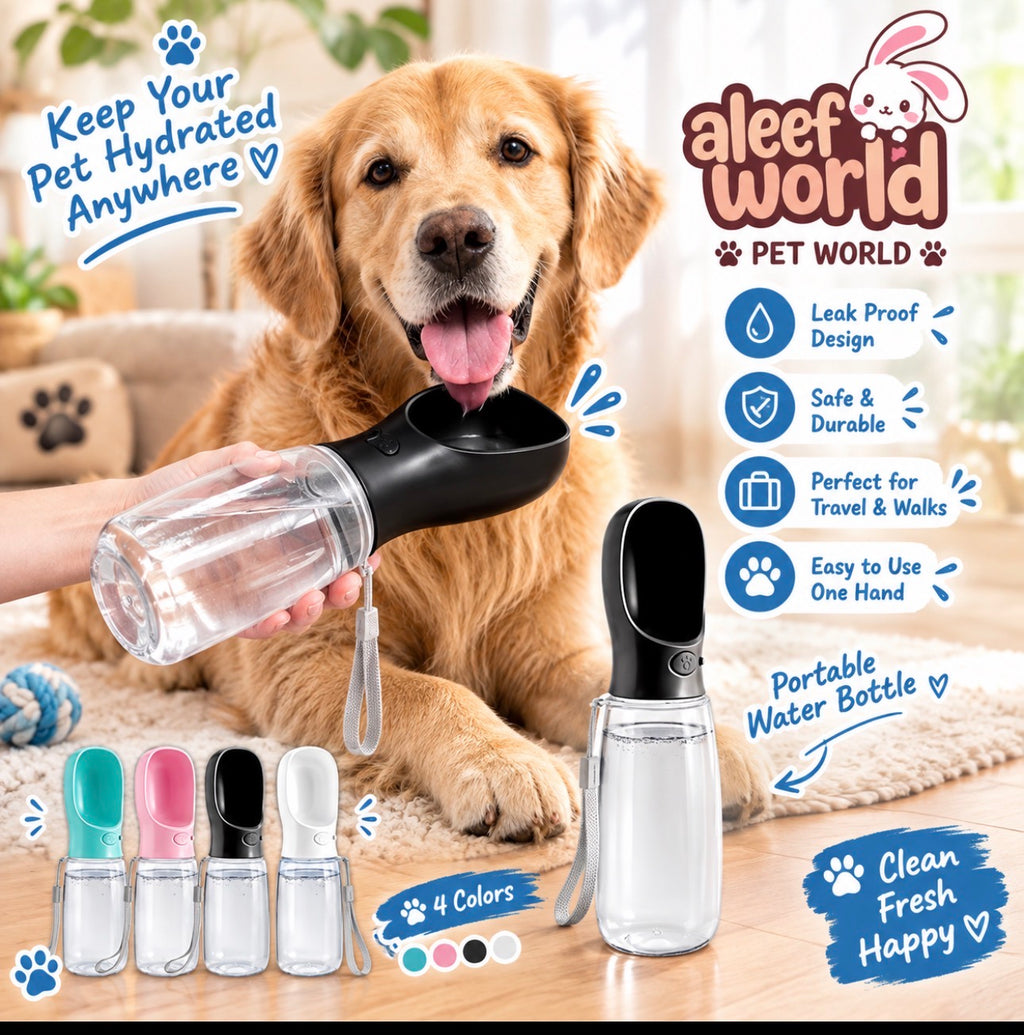 Portable Pet Water Bottle