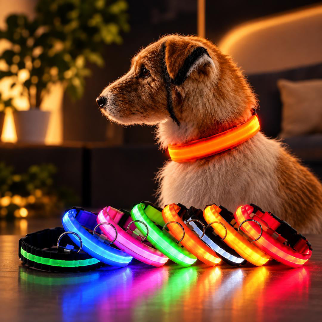 GlowPaw LED Safety Collar