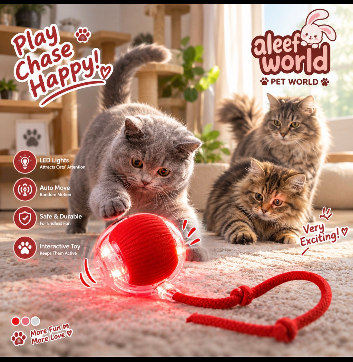 Smart Interactive Pet Ball