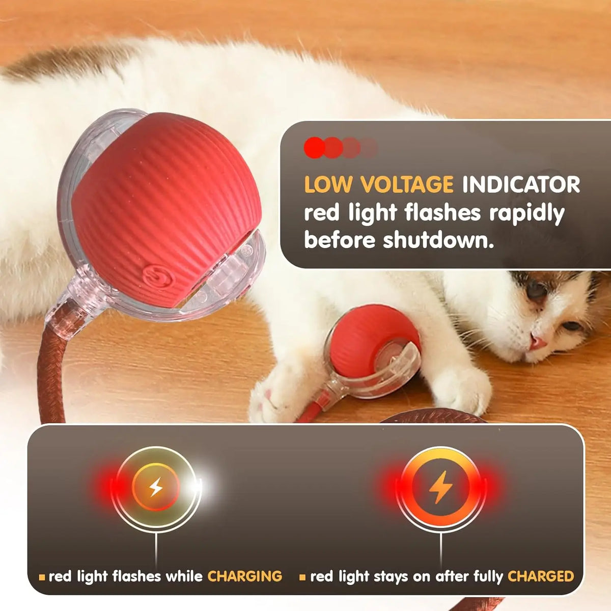 Smart Interactive Pet Ball