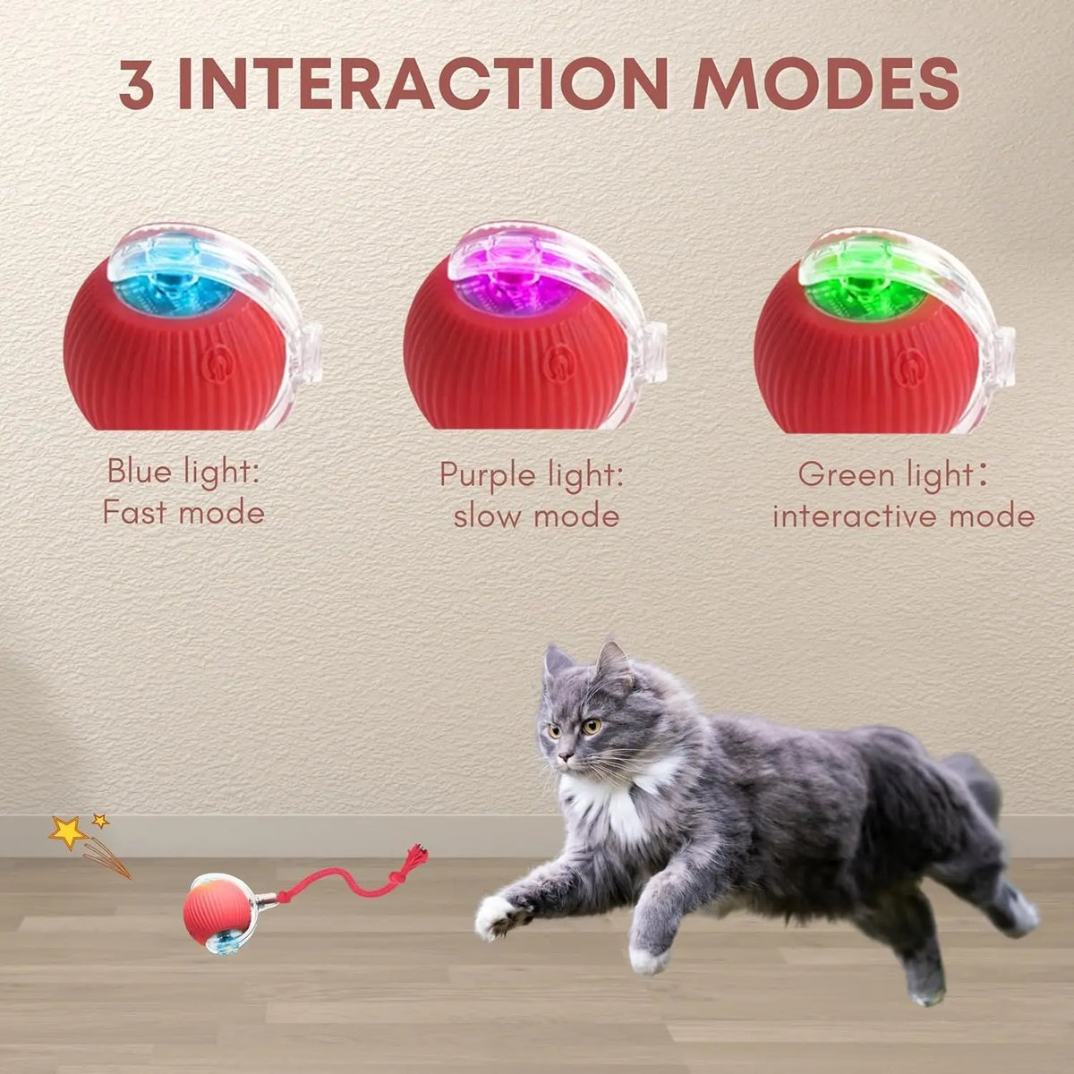 Smart Interactive Pet Ball