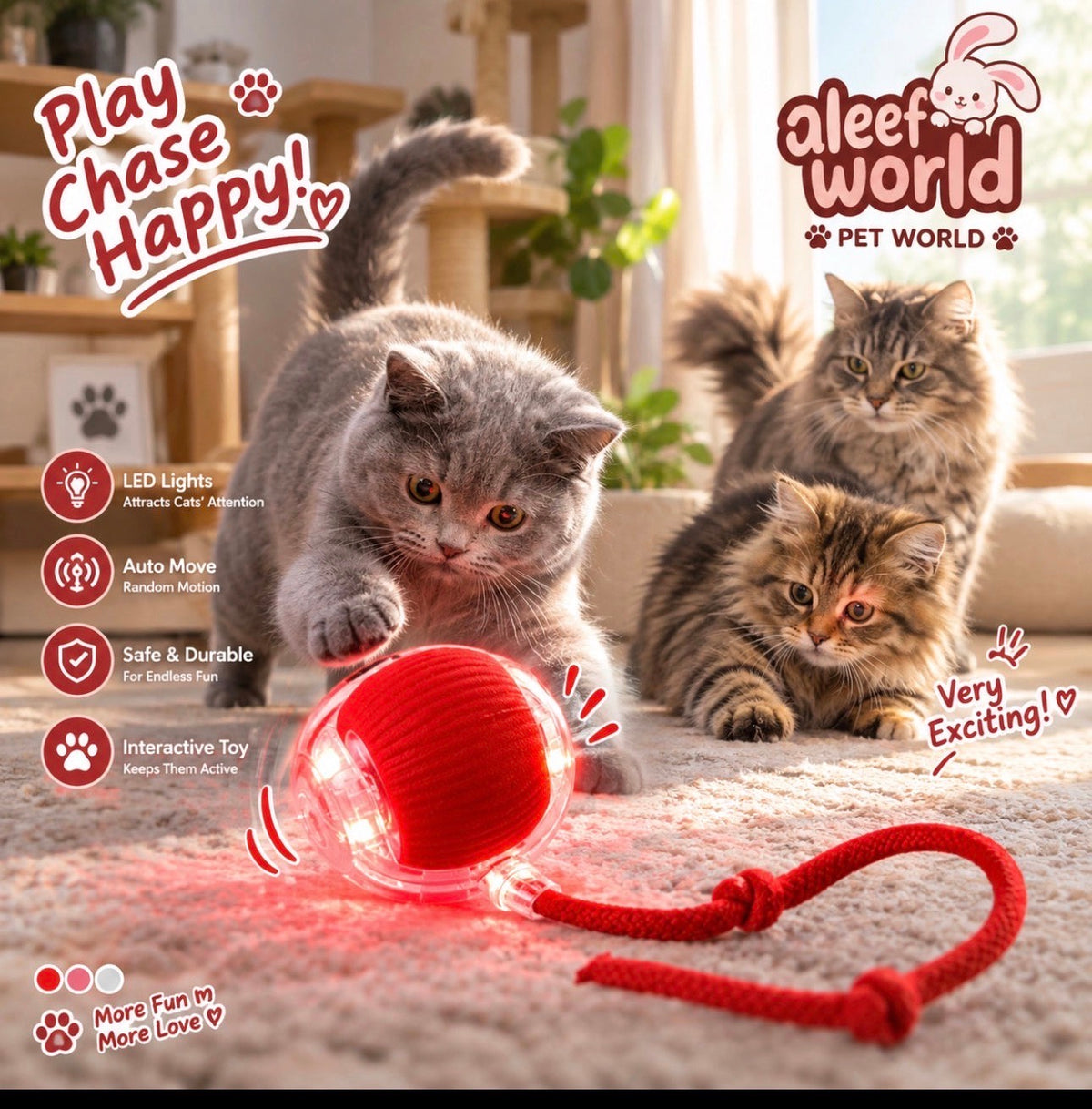 Smart Interactive Pet Ball