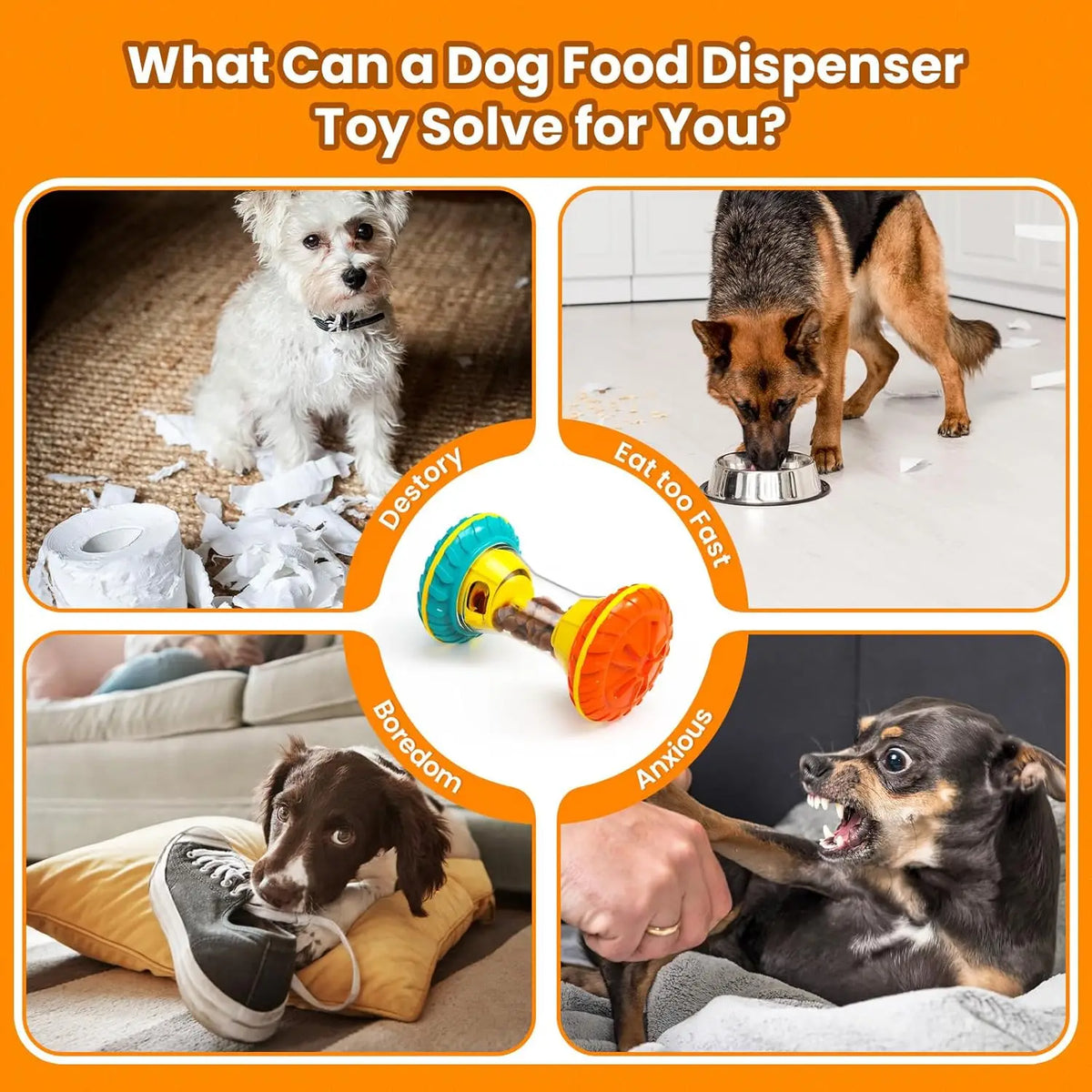 Interactive Dog Treat Dispensing T