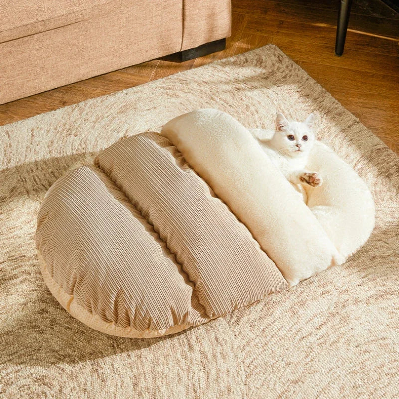CozyNest™ Enclosed Cat Bed