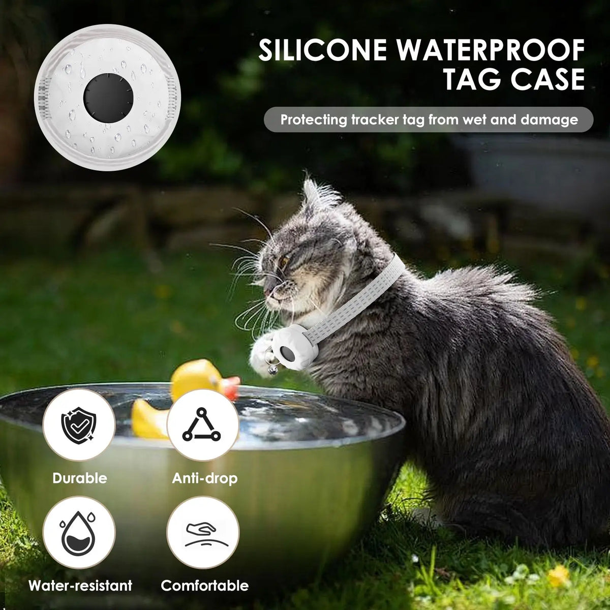 PawTrack™ Cat GPS Tracker Collar