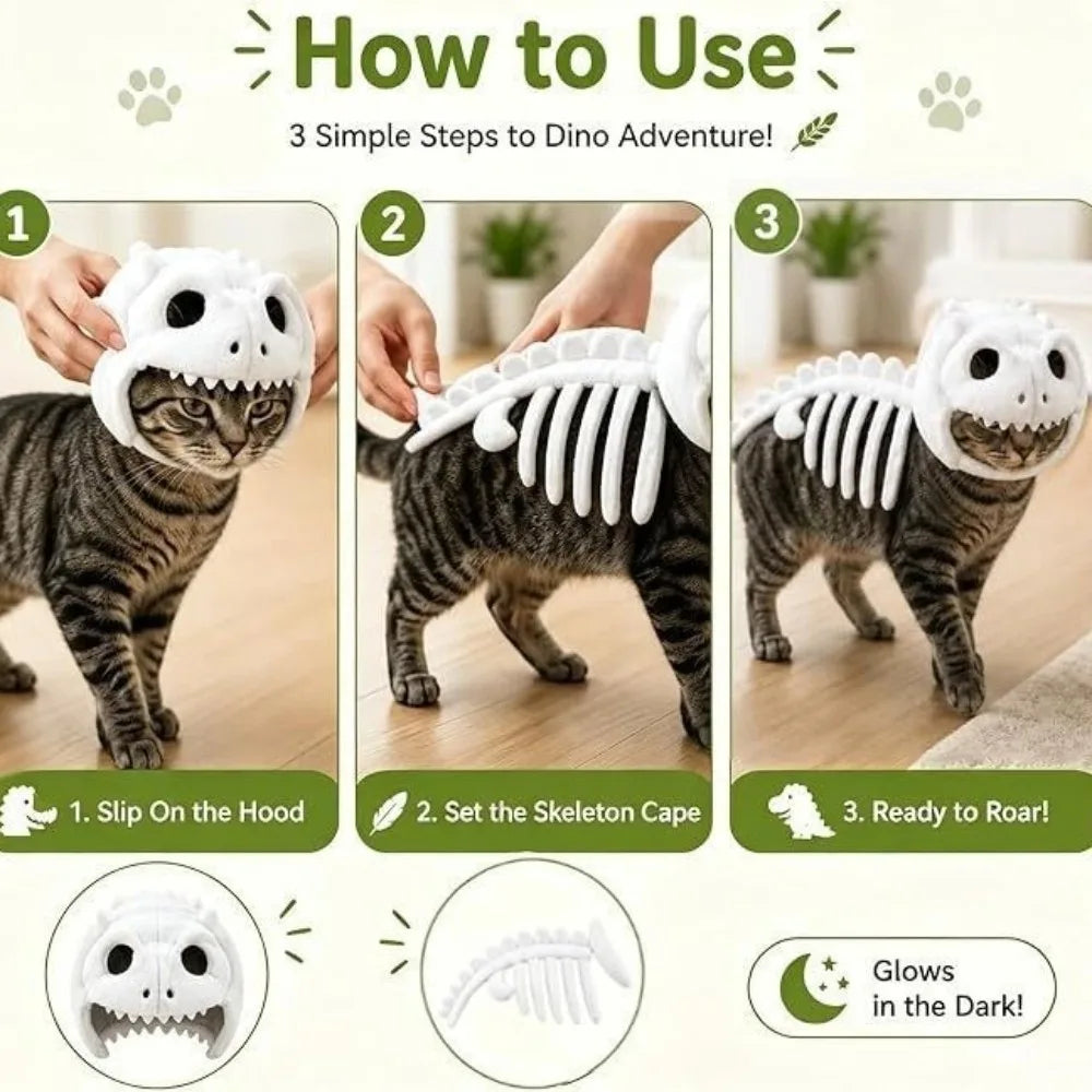 DinoGlow Pet Costume