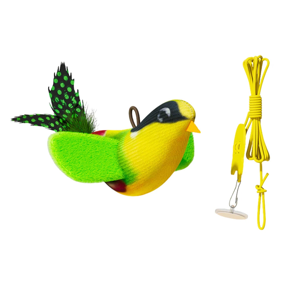 PawPlay™ Interactive Bird Cat Toy