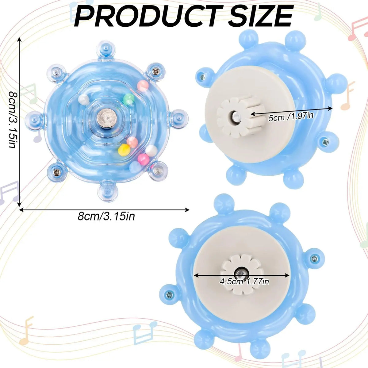 Interactive Parrot Treat Dispenser Toy
