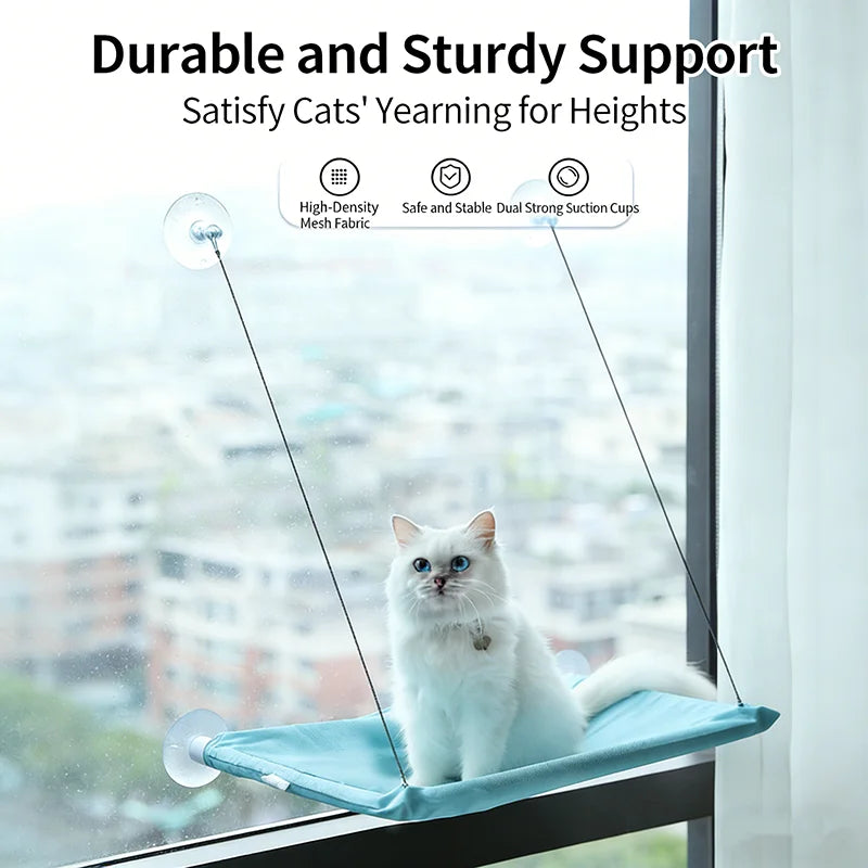 Hanging Cat Window Hammock Bed 🐱🪟