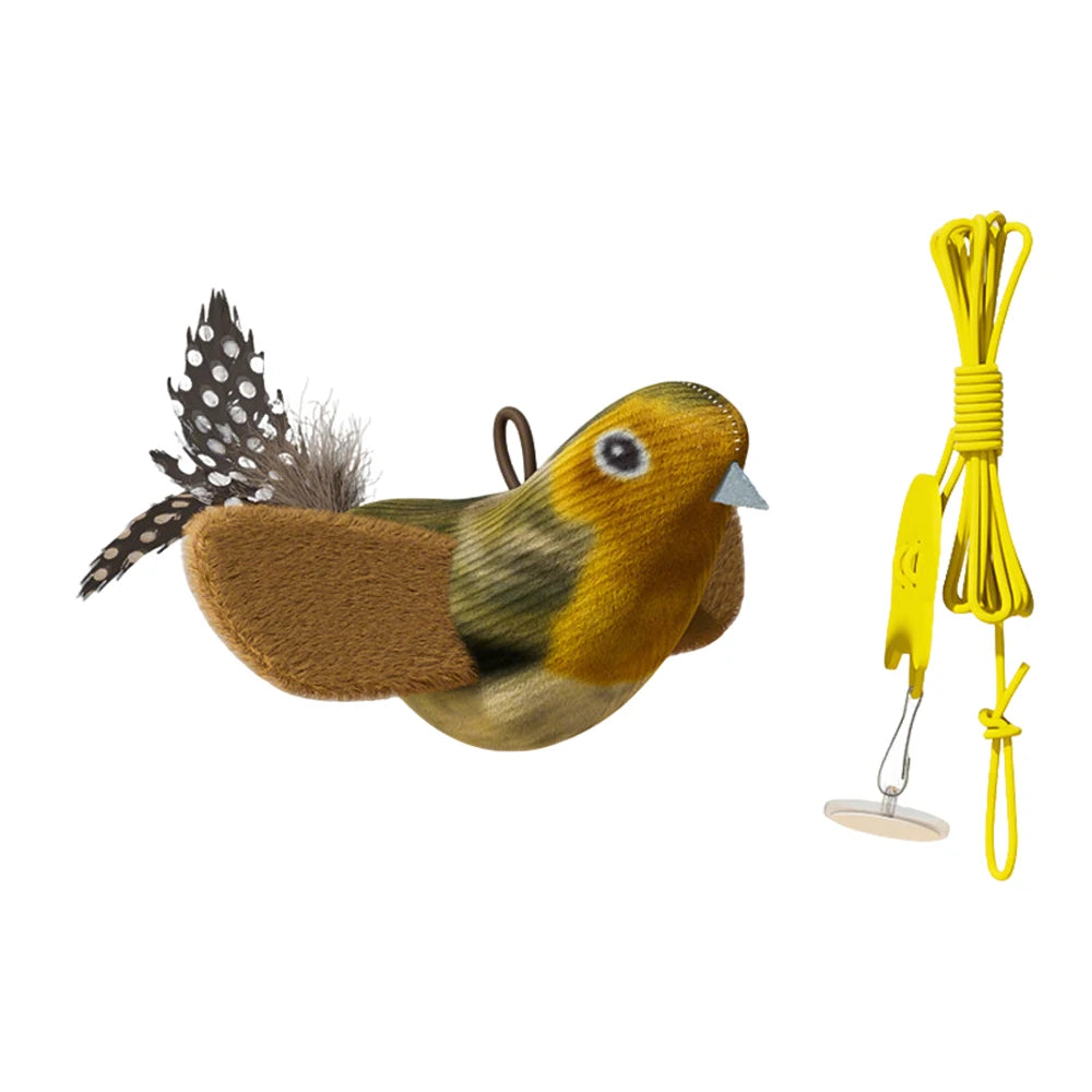 PawPlay™ Interactive Bird Cat Toy
