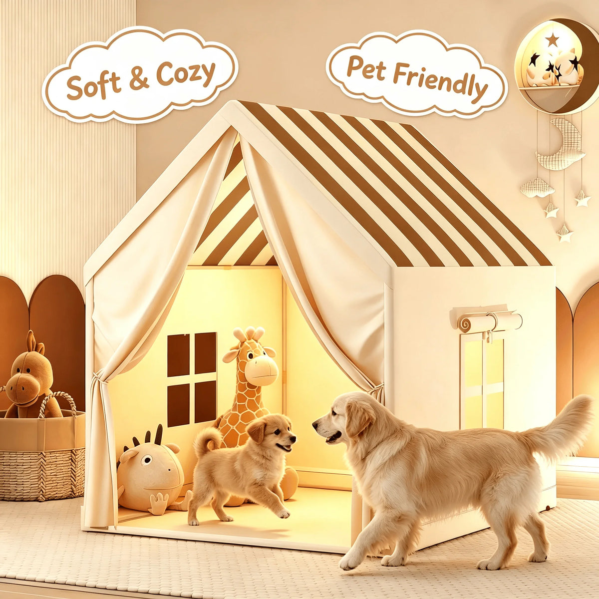 LuxePaw Dog House