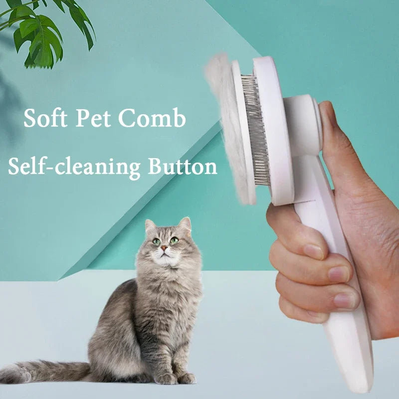 Pet Hair Remover Grooming Brush