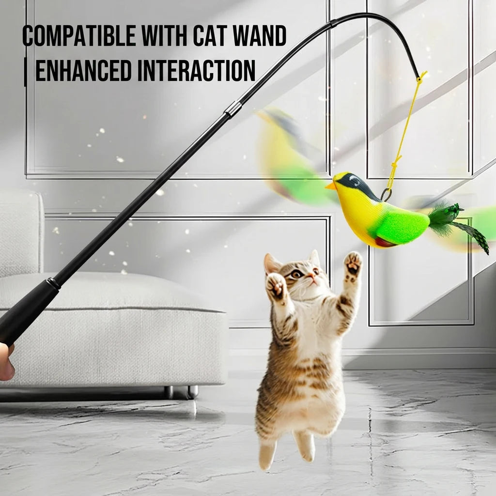 PawPlay™ Interactive Bird Cat Toy