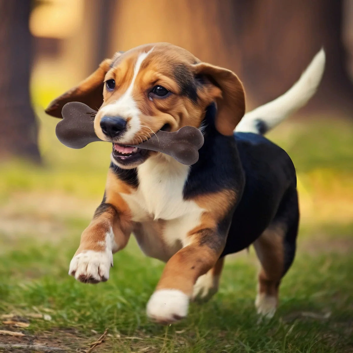 Durable Dog Chew Bone – Dental & Training Toy