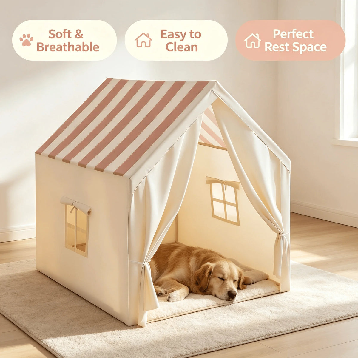 LuxePaw Dog House