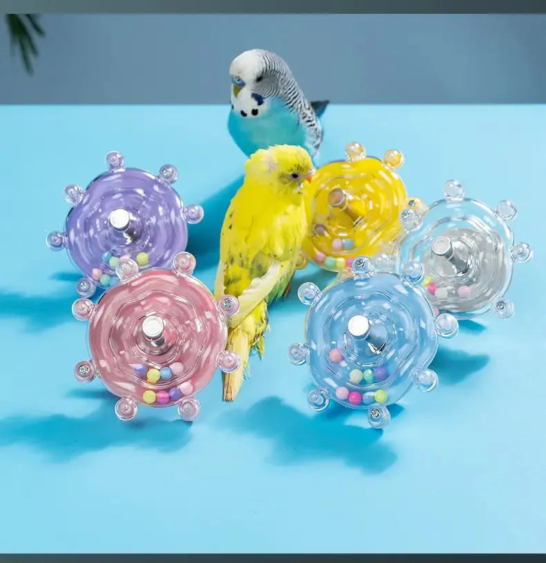 Interactive Parrot Treat Dispenser Toy