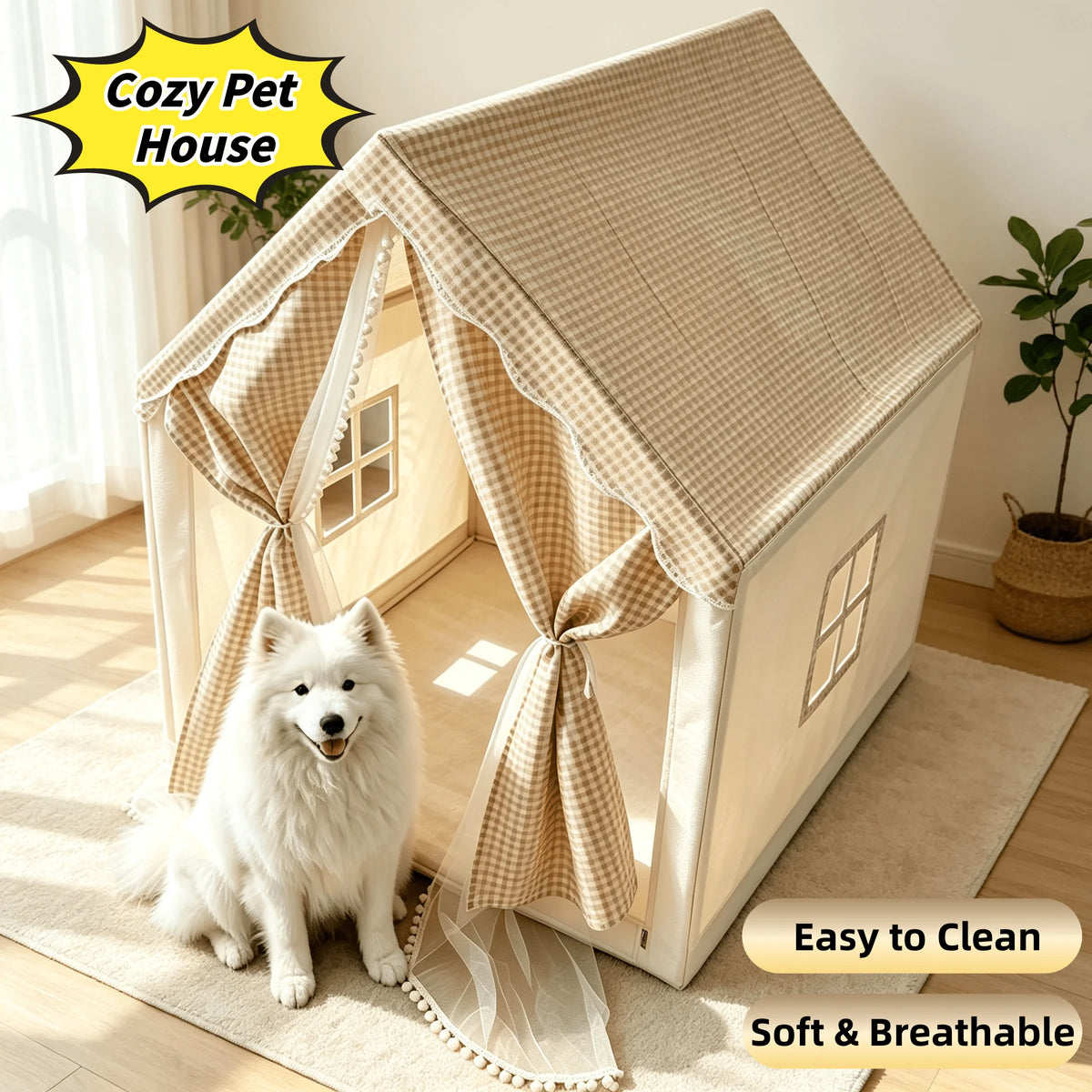 LuxePaw Dog House