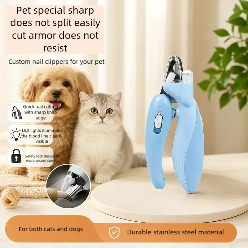 LED Professional Pet Nail Clippe