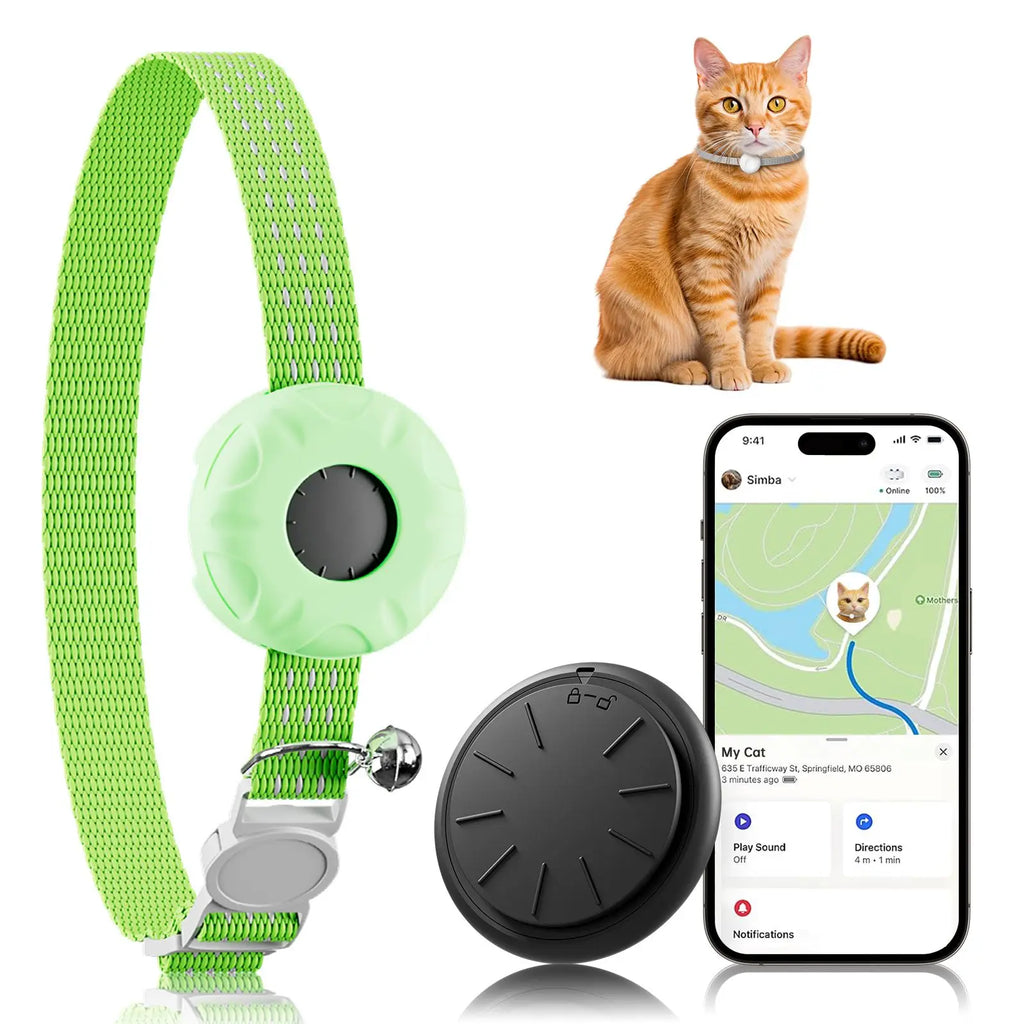 PawTrack™ Cat GPS Tracker Collar