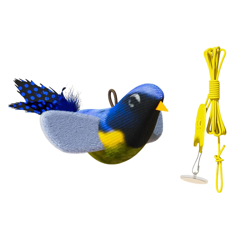 PawPlay™ Interactive Bird Cat Toy